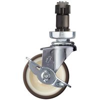 ハンマーキャスター ハンマー パイプ差込SP付ウレタン車 4151EN-UR65 1個 336-9896（直送品）