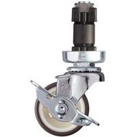 ハンマーキャスター ハンマー パイプ差込SP付ウレタン車 4151EN-UR50 1個 336-5230（直送品）