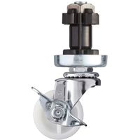 ハンマーキャスター ハンマー パイプ差込SP付ナイロン車 4152EN-N40 1個 337-3146（直送品）