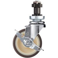 ハンマーキャスター ハンマー パイプ差込SP付ウレタンB車 4152EN-UB85 1個 336-8399（直送品）