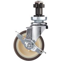 ハンマーキャスター ハンマー パイプ差込SP付ウレタン車 4152EN-UR85 1個 336-2055（直送品）