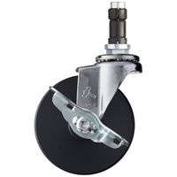 ハンマーキャスター ハンマー パイプ差込SP付MCナイロン車 4153EN-MC100 1個 336-8369（直送品）