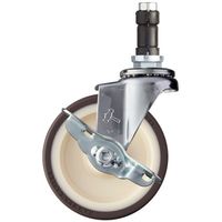 ハンマーキャスター ハンマー パイプ差込SP付ウレタンB車 4153EN-UB100 1個 336-9910（直送品）