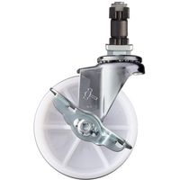 ハンマーキャスター ハンマー パイプ差込SP付ナイロン車 4154EN-N100 1個 336-3632（直送品）