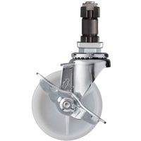 ハンマーキャスター ハンマー パイプ差込SP付ナイロン車 4154EN-N85 1個 336-6827（直送品）