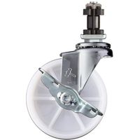 ハンマーキャスター ハンマー パイプ差込SP付ナイロン車 4155EN-N100 1個 337-4675（直送品）