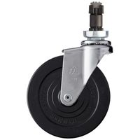 ハンマーキャスター ハンマー パイプ差込ゴムB車 4201EN-RDB125 1個 337-1520（直送品）