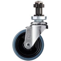 ハンマーキャスター ハンマー パイプ差込 ゴム車85mm 4202EN-RN85 1個 336-2062（直送品）