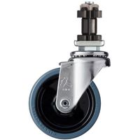 ハンマーキャスター ハンマー パイプ差込 ゴム車85mm 4205EN-RN85 1個 338-2091（直送品）