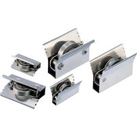 ヨコヅナ メタル入り取替戸車ステンレス車 8型 丸 AAS-0081 1個 849-5900（直送品）