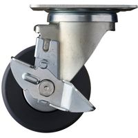 ハンマーキャスター ハンマー 520型自在SP付焼入れ金具MCナイロン車 513YS-MCB125 1個 338-3313（直送品）