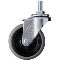 ハンマーキャスター ハンマー Aシリーズ ねじ込み 自在 W3/8 エラストマー車 65mm 420A-20L65 1個 376-7059（直送品）