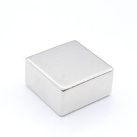 マグナ MAGNA ネオジム磁石 角型 24×24×12.5 1-40242412.5 1個 449-7107（直送品）