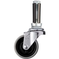 ハンマーキャスター ハンマー EUシリーズ パイプ差込み 自在 エラストマー車 50mm 4201EU-L50 1個 376-8557（直送品）
