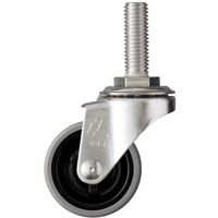 ハンマー オールステンレス EAシリーズ ねじ込み 自在 M12×P1.75 エラストマー車 50mm 320EA-L50 1個（直送品）