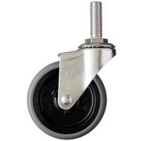 ハンマー オールステンレス EAシリーズ ねじ込み 自在 M12×P1.75 エラストマー車 75mm 320EA-L75 1個（直送品）