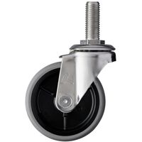 ハンマーキャスター ハンマー オールステンレス EAシリーズ ねじ込み 自在 M16 エラストマー車 100mm 320EA-L85 1個（直送品）