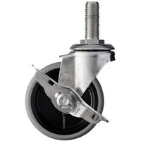 ハンマー オールステンレス EAシリーズ ねじ込み 自在SP付 M16 エラストマー車 100mm 315EA-L85 1個（直送品）