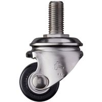 ハンマー オールステンレス 低床式重荷重用 SAシリーズ ねじ込み 自在 M20 ナイロンB車 50mm 540SSA-NRB50 1個（直送品）