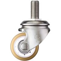 ハンマー オールステンレス 低床式重荷重用 SAシリーズ ねじ込み 自在 M20 ウレタンB車 65mm 540SSA-BAU65 1個（直送品）