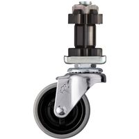 ハンマーキャスター ハンマー ENシリーズ パイプ差込み 自在 エラストマー車 50mm 4205EN-L50 1個 376-3728（直送品）