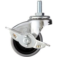 ハンマーキャスター ハンマー 450シリーズ ねじ込み 自在SP付 エラストマー車 50mm 45015A-20L50 1個（直送品）