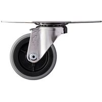 ハンマーキャスター ハンマー オールステンレス コーナーS型 自在 エラストマー車 75mm 220S0S-L75 1個 376-8633（直送品）