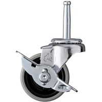 ハンマーキャスター ハンマー Bシリーズ 差込み 自在SP付 エラストマー車 50mm 415B-L50 1個 376-8628（直送品）