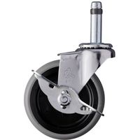 ハンマーキャスター ハンマー Kシリーズ 差込み 自在SP付 エラストマー車 75mm 415K-L75 1個 377-0179（直送品）