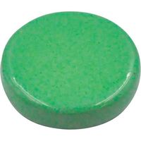 マグナ MAGNA 教材用マグネット マグネットメモホルダー30φ緑 6-10304 1個 450-0185（直送品）