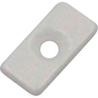 マグナ MAGNA ポリアミド磁石 20×10×3(M3) 白 6-41201035 1個 450-3329（直送品）