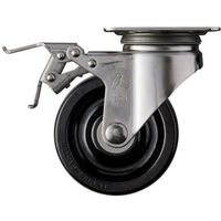 ハンマーキャスター ハンマー トータルロック SUS 自在 SP付 フェノール車 100mm 315S-PH100 TL 1個（直送品）