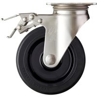 ハンマーキャスター ハンマー トータルロック SUS 自在 SP付 ゴム車 150mm 315S-RU150 TL 1個 472-4218（直送品）
