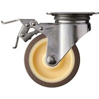 ハンマーキャスター ハンマー トータルロック SUS 自在 SP付 ウレタン車 100mm 315S-UB100 TL 1個（直送品）