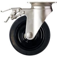 ハンマー トータルロック SUS 自在 SP付 ゴム車(ローラーベアリング) 150mm 315S-RBU150 TL 1個（直送品）