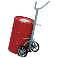 ヨドノ ドラム缶運搬車 ゴム車輪付 NO.59-300B 1台 509-0714（直送品）