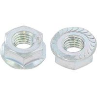 SUNCO ニッケル フランジナット(S付き ツバ大 M8(13X17.5 (400本入) N0-00-0351-0080-0000-05（直送品）