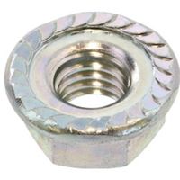 SUNCO 三価ホワイト フランジナット(S付き ツバ小 M5 (8X11 (1800本入) N0-00-035S-0050-0000-03（直送品）