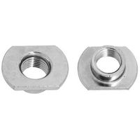 SUNCO 三価ホワイト T型溶接ナット(2B) 細目 M12 P=1.25 (150本入) N0-00-0485-0120-0000-03（直送品）