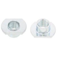 SUNCO 三価ホワイト T型溶接ナット(2A) 細目 M12 P=1.25 (150本入) N0-00-0489-0120-0000-03（直送品）