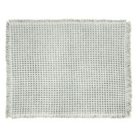 林 ワッフルバスマット　グレー（灰） 1枚