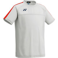 YONEX(ヨネックス) サッカー 試合用ユニフォーム ユニゲームシャツ プロスタイル M シルバー／レッド FW1007 1枚（直送品）