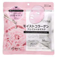 ビオリカ　モイストコラーゲン　カラーフェイシャルマスク（ピンク） 30p ドウシシャ