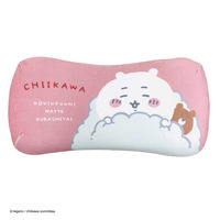 MORIPiLO ちいかわ 低反発クッション 腰枕 (ミニリラックスピロー) グッズ クッション 16x33x8cm 昼寝 可愛い 柔らかめ ピンク