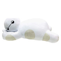 MORIPiLO ディズニー 抱き枕 (ベイマックス 添い寝枕) 特大  グッズ 約34x77cm ホワイト 大きい プレゼント