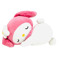 MORIPiLO サンリオキャラクターズ 抱き枕 (マイメロディ すやすや添い寝枕) ギフト まくら  約24×40cm ピンク プレゼント 可愛い