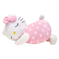 MORIPiLO サンリオキャラクターズ 抱き枕 (ハローキティ すやすや添い寝枕)  ギフト グッズ 約25×46cm ピンク プレゼント 可愛い