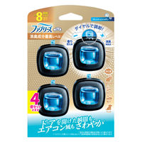 ファブリーズ 車用 イージークリップ 消臭最高レベル フレッシュシャボン 1パック（4個入） 消臭剤 芳香剤 P＆G