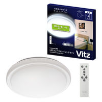 ドウシシャ LEDコンパクトシーリングラ イトVits 調光 6畳 V25R-A06DX 1台