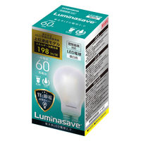 ドウシシャ ルミナセーブ　LED電球　E26　60W型相当　昼白色 LSFーA60N 1台